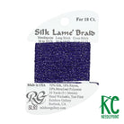 Silk Lamé Braid SL93 Dark Periwinkle - KC Needlepoint