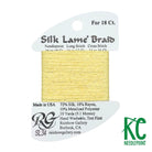 Silk Lamé Braid SL34 Lemon - KC Needlepoint
