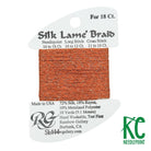 Silk Lamé Braid SL114 Lite Pumpkin - KC Needlepoint