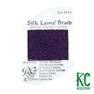 Silk Lamé Braid SL117 Dark Violet - KC Needlepoint