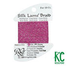 Silk Lamé Braid SL122 Hot Pink - KC Needlepoint