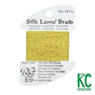 Silk Lamé Braid SL127 Golden Yarrow - KC Needlepoint