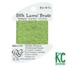 Silk Lamé Braid SL146 Apple Green - KC Needlepoint