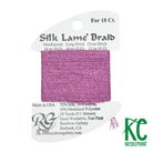 Silk Lamé Braid SL166 Light Fuchsia - KC Needlepoint