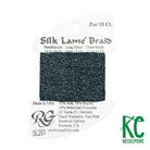 Silk Lamé Braid SL201 Gunmetal - KC Needlepoint