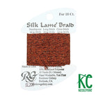 Silk Lamé Braid SL200 Burnt Brick - KC Needlepoint