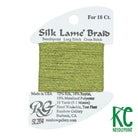 Silk Lamé Braid SL204 Green Olive - KC Needlepoint