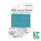 Silk Lamé Braid SL227 Aruba Blue - KC Needlepoint