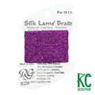 Silk Lamé Braid SL234 Striking Purple - KC Needlepoint