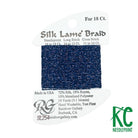 Silk Lamé Braid SL254 Deep Periwinkle - KC Needlepoint