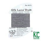 Silk Lamé Braid SL41 Pewter - KC Needlepoint