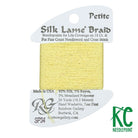 Petite Silk Lamé Braid SP34 Lemon - KC Needlepoint