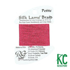 Petite Silk Lamé Braid SP91 Dark Raspberry - KC Needlepoint
