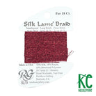 Silk Lamé Braid SL79 Dark Cherry - KC Needlepoint
