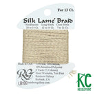 Silk Lamé Braid LB100 Sand - KC Needlepoint
