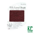 Silk Lamé Braid LB97 Ruby Red - KC Needlepoint