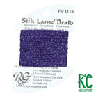 Silk Lamé Braid LB93 Dark Periwinkle - KC Needlepoint