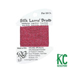 Silk Lamé Braid SL91 Dark Raspberry - KC Needlepoint