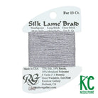 Silk Lamé Braid LB40 Dove Gray - KC Needlepoint