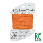 Silk Lamé Braid LB157 Tangelo - KC Needlepoint
