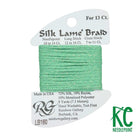 Silk Lamé Braid LB160 Dark Mint - KC Needlepoint
