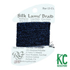 Silk Lamé Braid LB187 Mood Indigo - KC Needlepoint