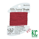 Silk Lamé Braid LB218 Corvette Red - KC Needlepoint
