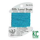 Silk Lamé Braid LB241 Scuba Blue - KC Needlepoint