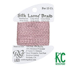 Silk Lamé Braid LB25 Rose Pink - KC Needlepoint