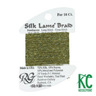 Silk Lamé Braid SL130 Moss - KC Needlepoint