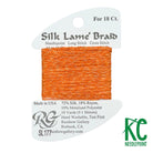 Silk Lamé Braid SL177 Orange Pop - KC Needlepoint