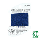 Silk Lamé Braid SL15 Dark Blue - KC Needlepoint