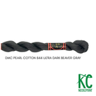 DMC 5 Pearl Cotton 844 Ultra Dark Beaver Gray - KC Needlepoint
