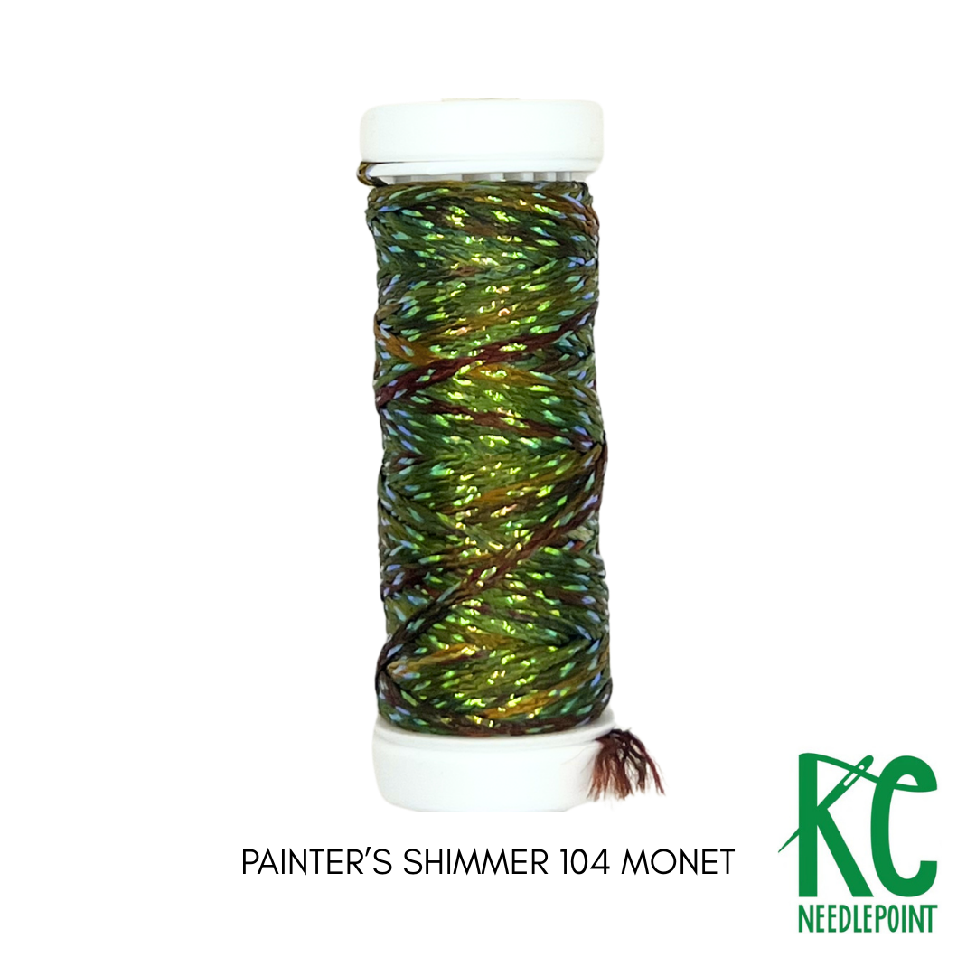 Painter's Shimmer 104 Monet - KC Needlepoint