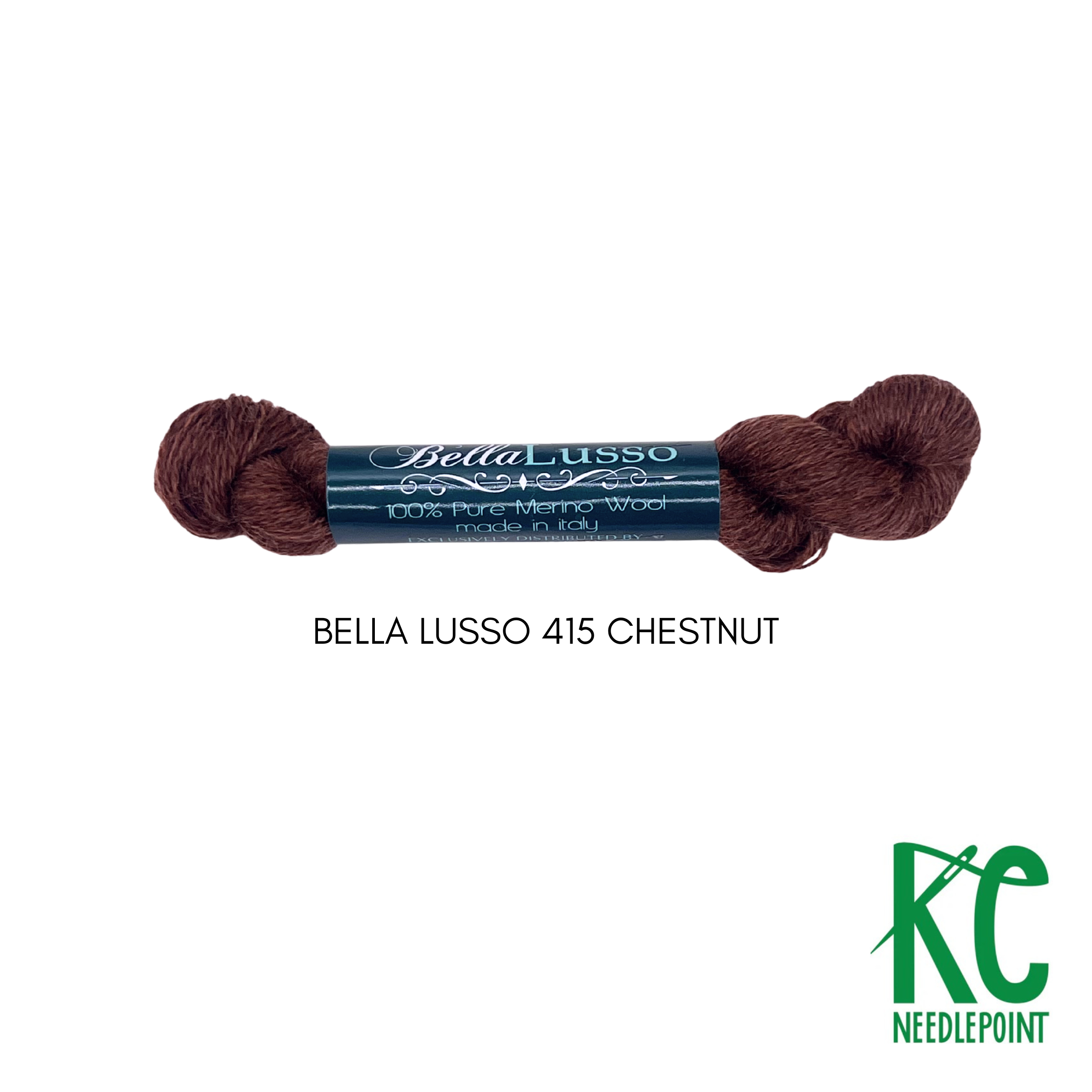 Bella Lusso Merino Wool 415 Chestnut - KC Needlepoint