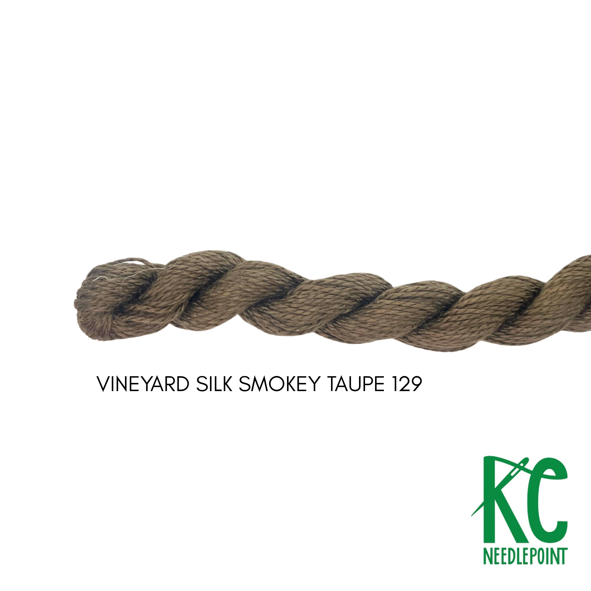 Vineyard Silk Skein C129 Smokey Taupe - KC Needlepoint