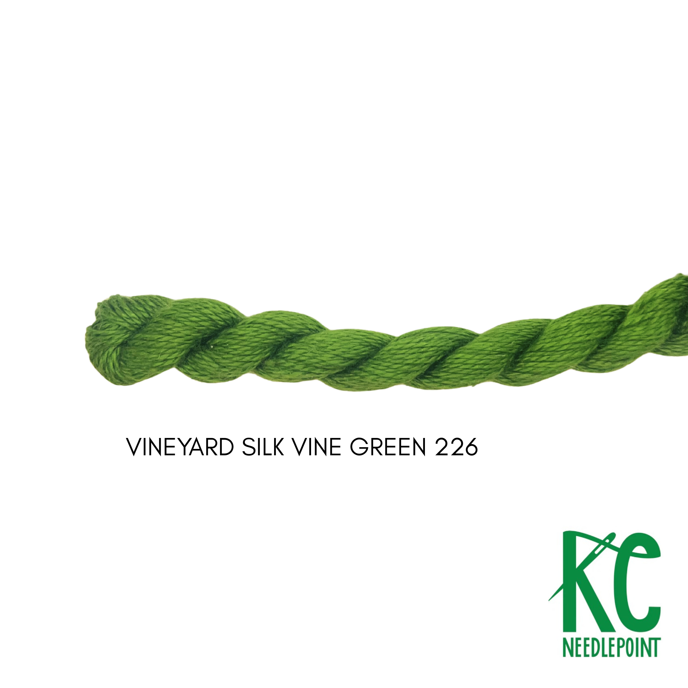 Vineyard Silk Skein C226 Vine Green - KC Needlepoint