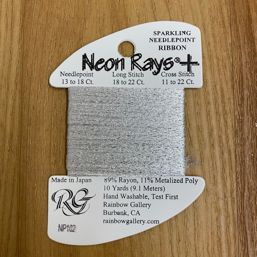 Neon Rays+ NP102 Antique White - KC Needlepoint
