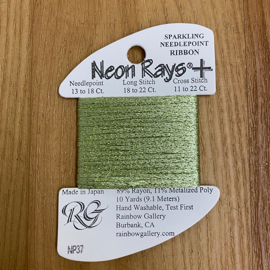 Neon Rays+ NP37 Celery - KC Needlepoint