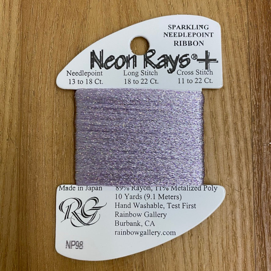 Neon Rays+ NP98 Light Lavender - KC Needlepoint