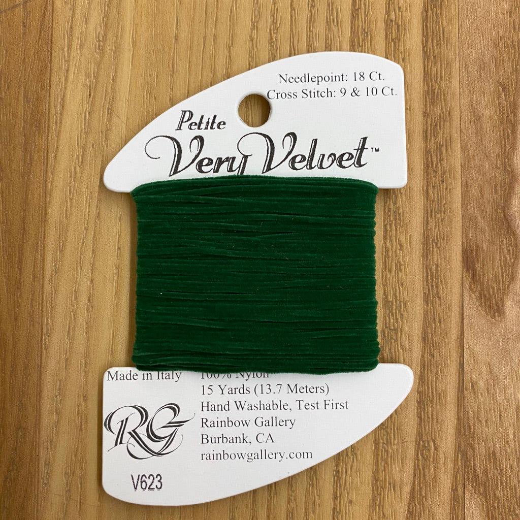 Petite Very Velvet V623 Dark Green - KC Needlepoint