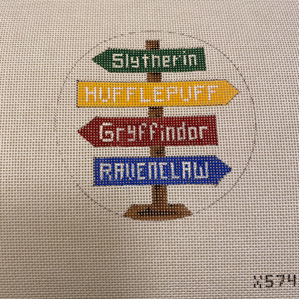 HP House Sign Canvas - KC Needlepoint