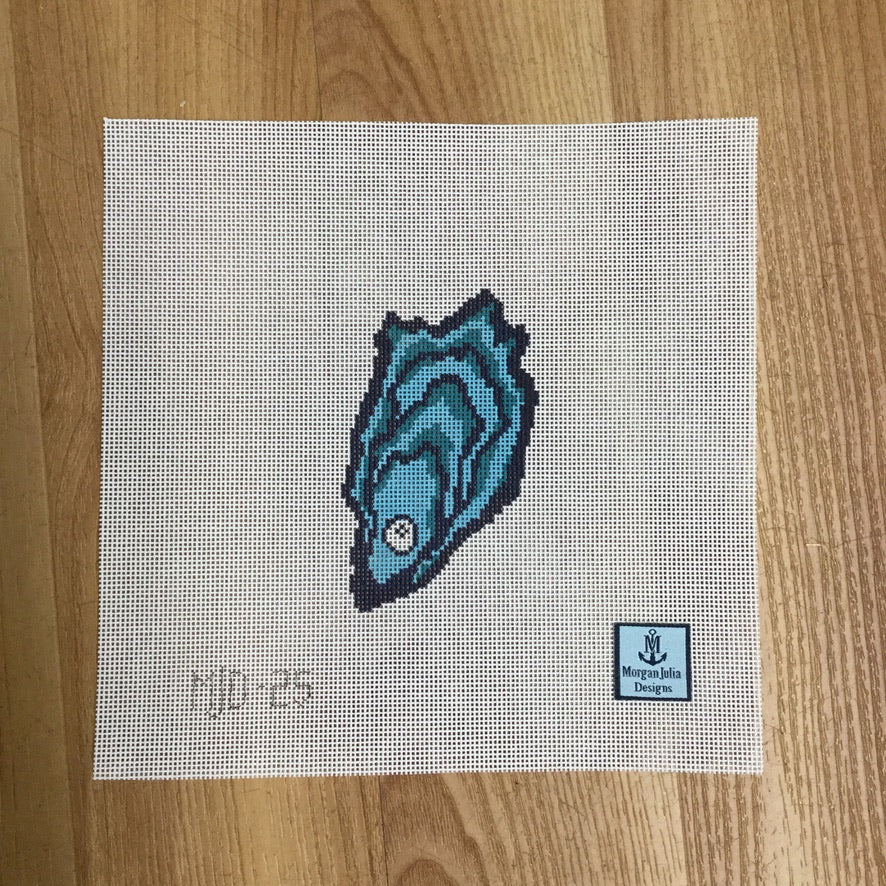 Oyster and Pearl Canvas - needlepoint
