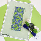 Hearts Medallion Eyeglass Case Kit - KC Needlepoint