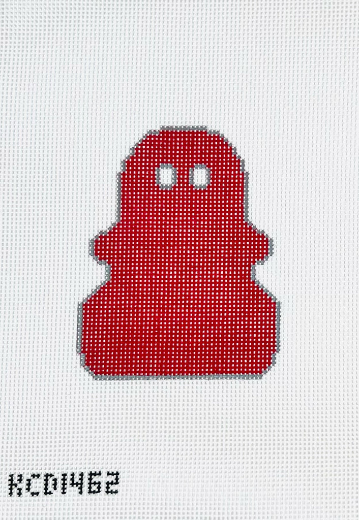 Red Ghost Canvas - KC Needlepoint