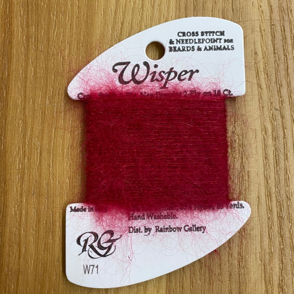 Wisper W71 Dark Red - KC Needlepoint