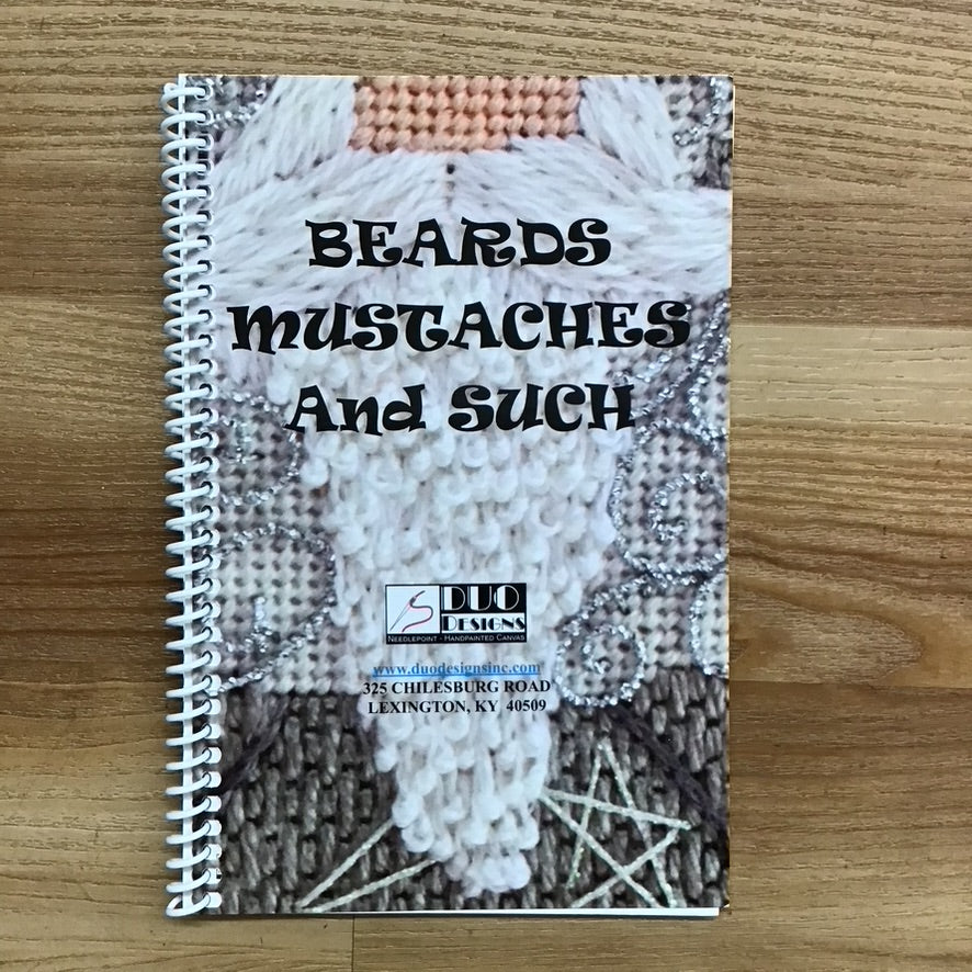 Beards, Mustaches and Such Book - KC Needlepoint