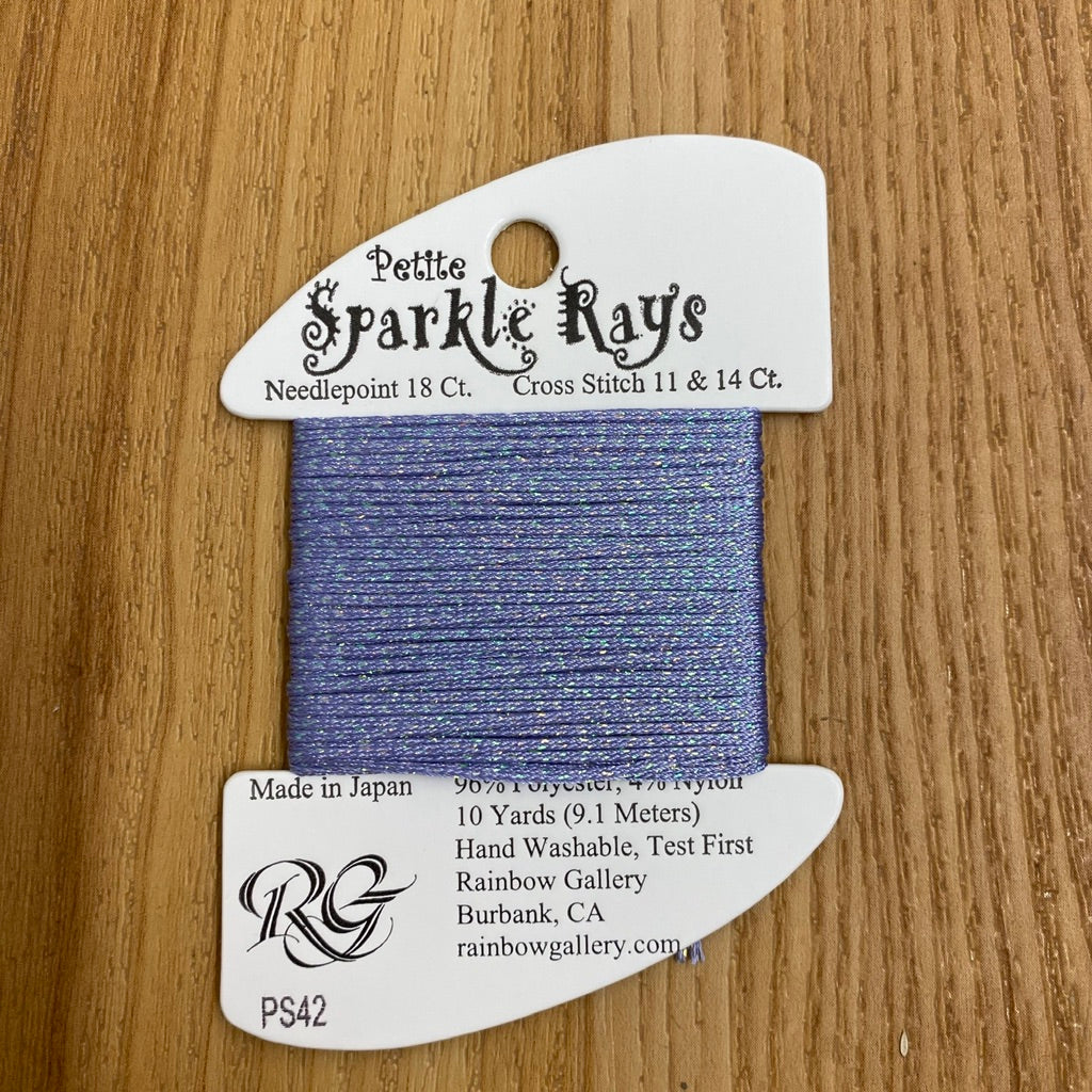 Petite Sparkle Rays PS42 Lavender - needlepoint