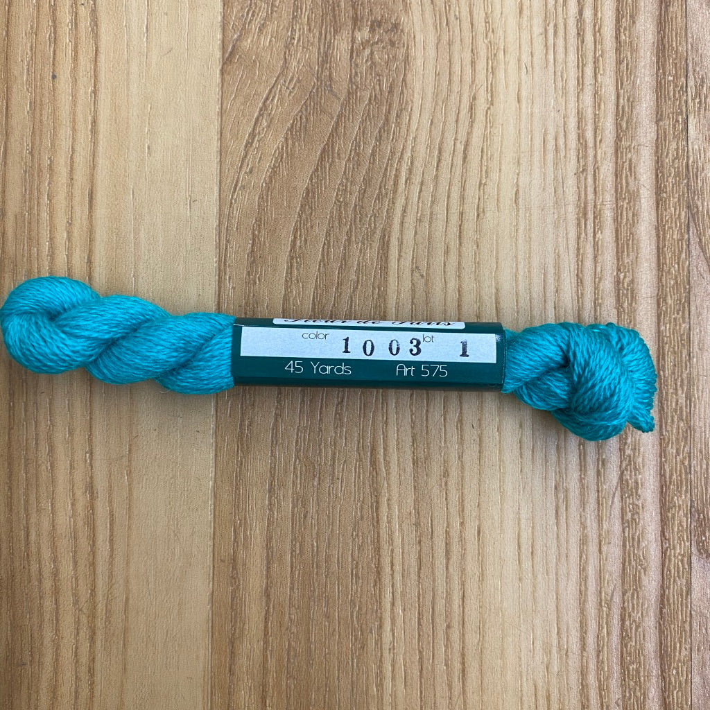 Bella Lusso Merino Wool 1003 Turquoise - KC Needlepoint