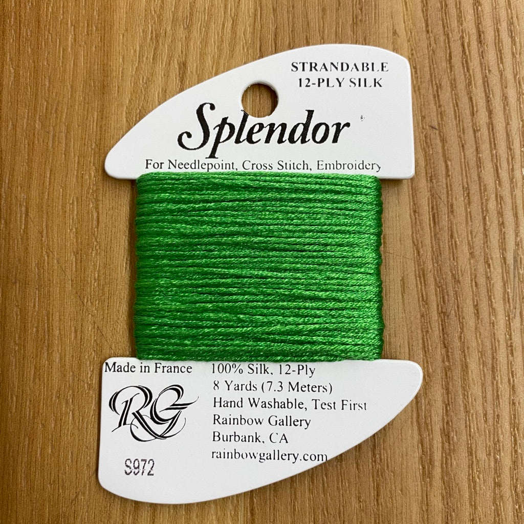 Splendor S972 Spring Green - KC Needlepoint
